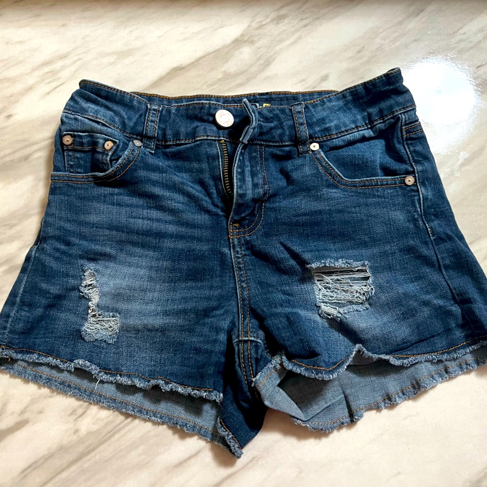 Indigo Rein Jean Shorts